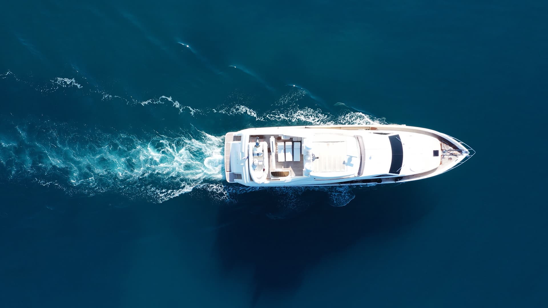 Cruising Yacht on the Water