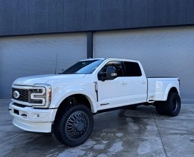 White F-450