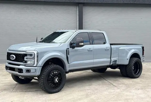 Glacier Gray F-450 
